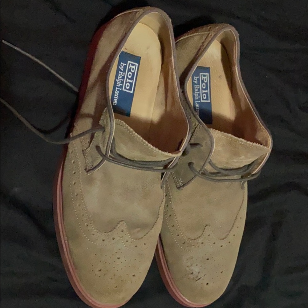 Men’s polo by Ralph Lauren shoes